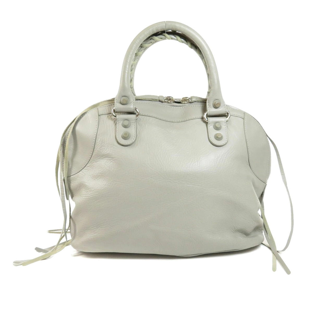 Balenciaga Handbag Bowling Leather Black